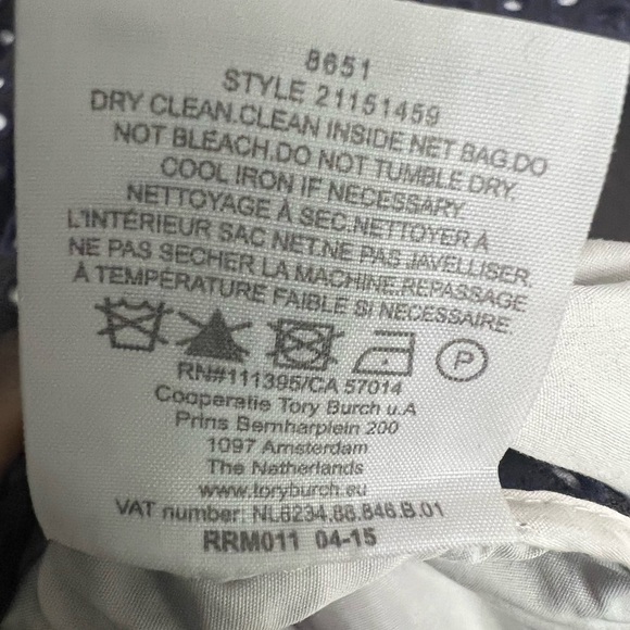 Tory Burch Spring 2015 Runway Embroidered Crepe Eyelet Dress - Picture 9 of 9